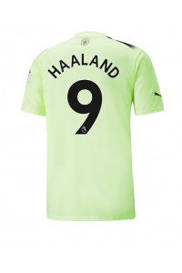 Manchester City Erling Haaland #9 Fotballdrakt Tredje Klær 2022-23 Korte ermer